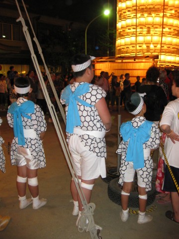 茨住吉神社夏祭り,亀甲太鼓